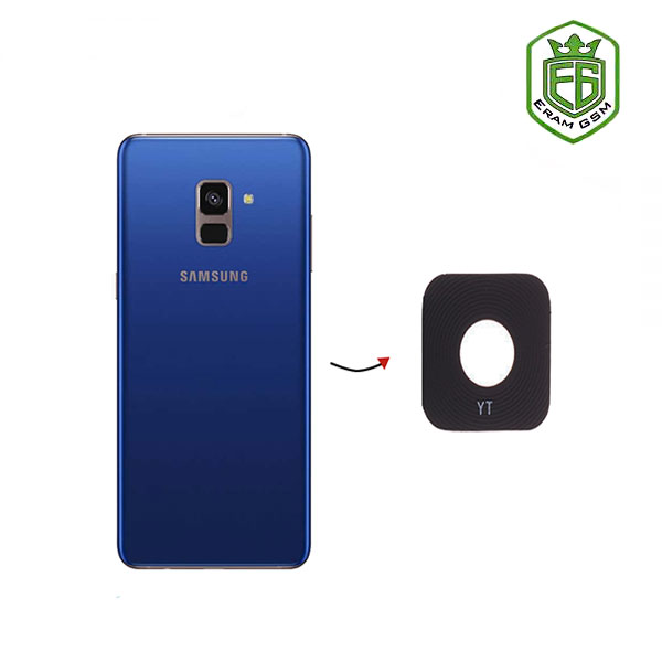شیشه دوربین اصلی گوشی سامسونگ Samsung Galaxy A8 Plus 2018
