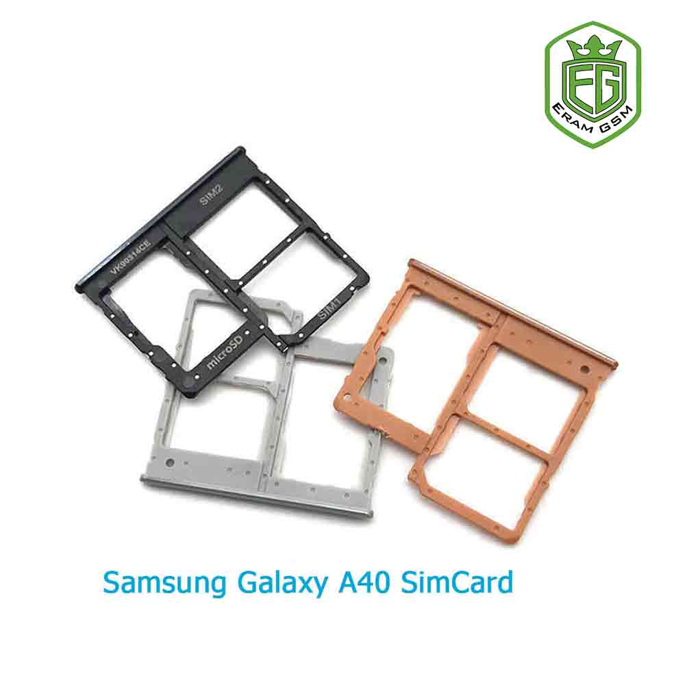 خشاب سیمکارت اصلی گوشی سامسونگ Samsung Galaxy A40 خشاب سیمکارت اصلی گوشی سامسونگ Samsung Galaxy A40