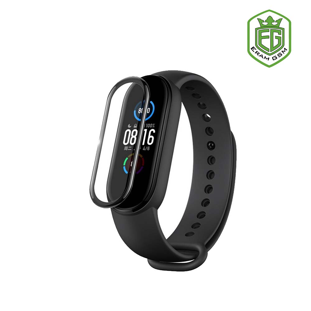 گلس محافظ صفحه ساعت شیائومی Xiaomi Mi Band 5 گلس محافظ صفحه ساعت شیائومی Xiaomi Mi Band 5