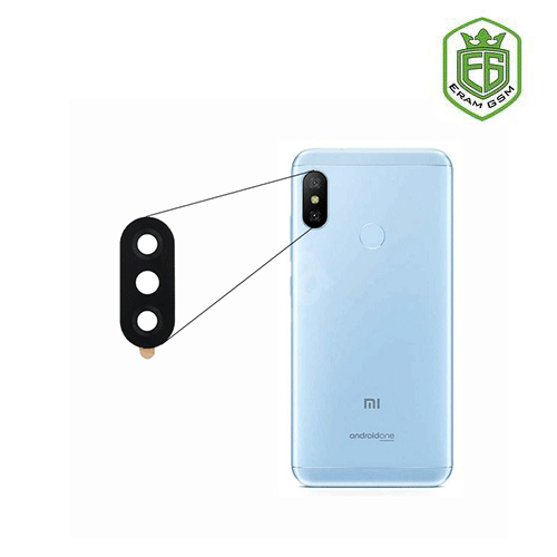 شیشه دوربین اصلی گوشی شیائومی Xiaomi A2 Lite شیشه دوربین اصلی گوشی شیائومی Xiaomi A2 Lite