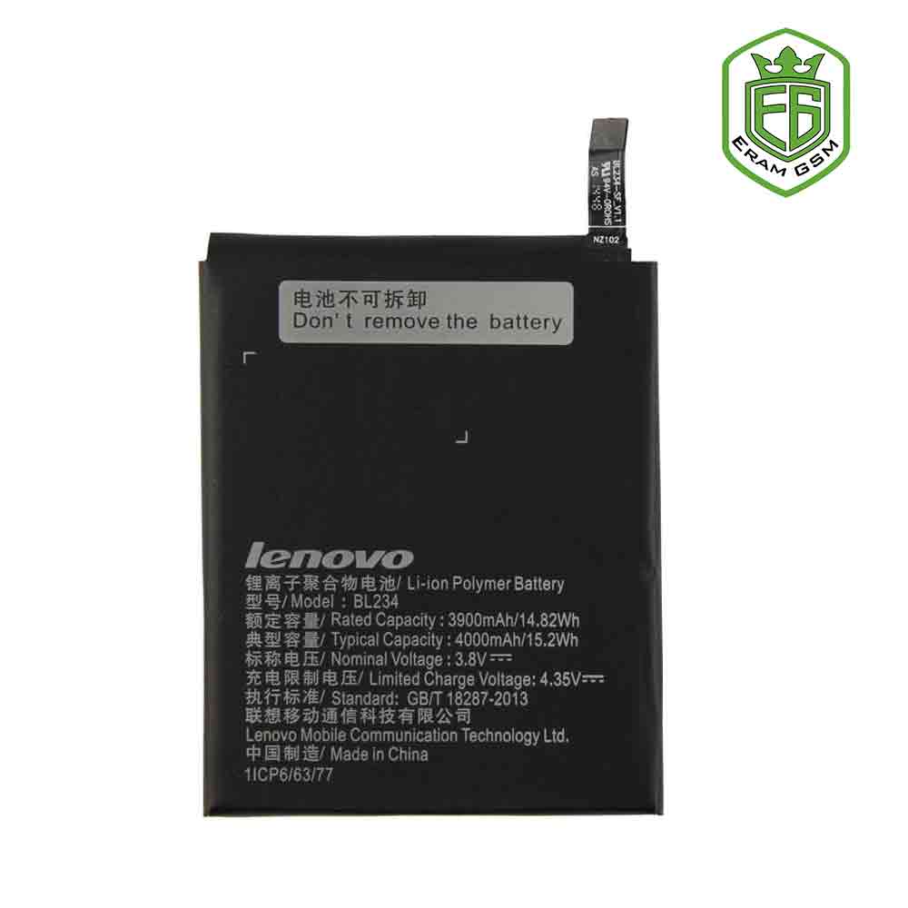 باتری اصلی لنوو BL234 مناسب گوشی Lenovo VIBE P1M -P70 باتری اصلی لنوو BL234 مناسب گوشی Lenovo VIBE P1M -P70